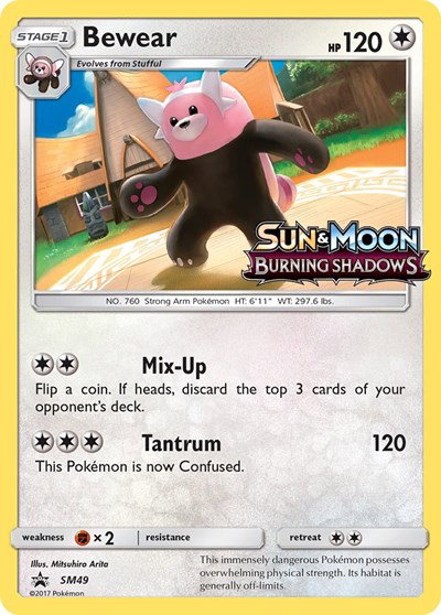 Bewear (Prerelease) SM49 — Sun & Moon Promo