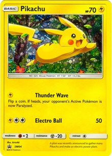 Pikachu - SM04 (General Mills) 