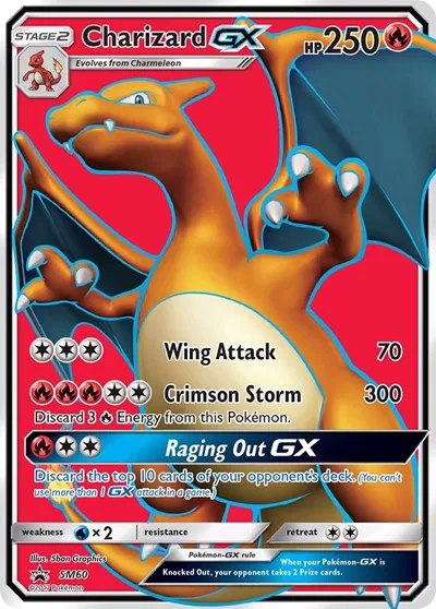 Charizard GX SM60