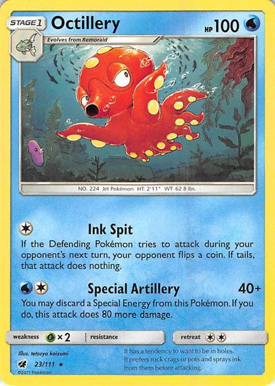 Octillery 23/111 — Crimson Invasion