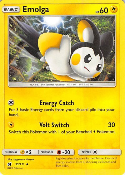 Emolga 35/111 — Crimson Invasion