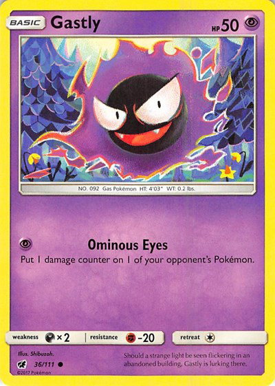 Gastly 36/111 — Crimson Invasion