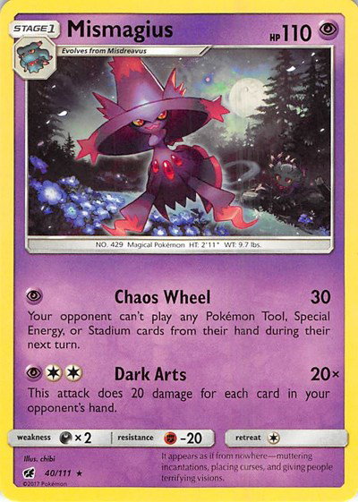 Mismagius 40/111 — Crimson Invasion
