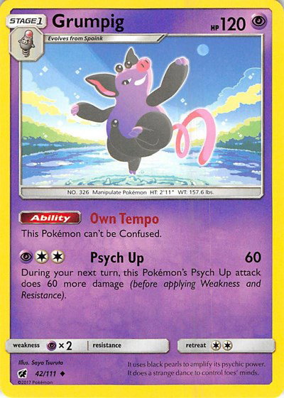 Grumpig 42/111 — Crimson Invasion