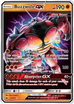 Buzzwole GX 57/111 — Crimson Invasion
