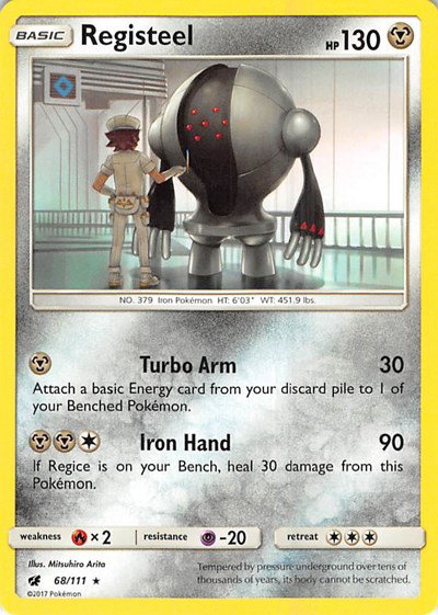 Registeel 68/111 — Crimson Invasion