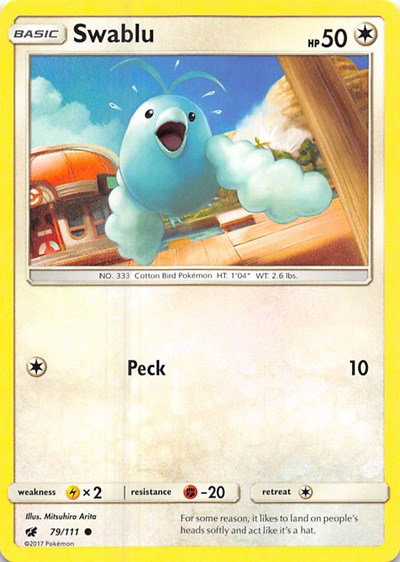 Swablu 79/111 — Crimson Invasion