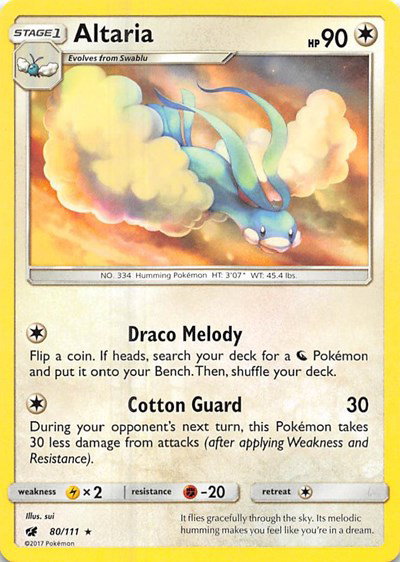 Altaria 80/111 — Crimson Invasion
