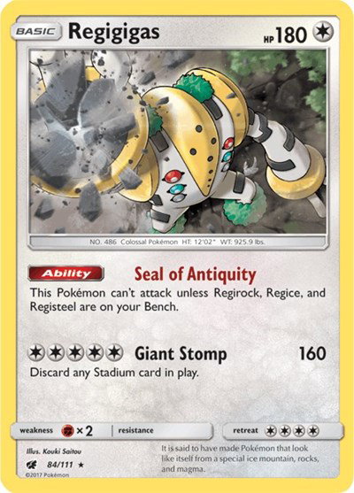 Regigigas 84/111 — Crimson Invasion