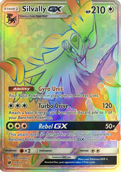 Silvally GX (Secret) 119/111 — Crimson Invasion