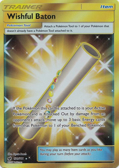 Wishful Baton (Secret) 121/111 — Crimson Invasion