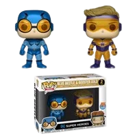 Blue Beetle & Booster Gold 2-Pack (Metallic) (Previews Exclusive)