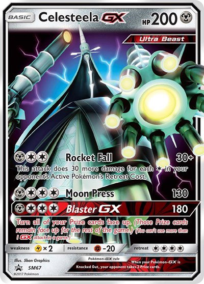 Celesteela GX SM67 — Sun & Moon Promo
