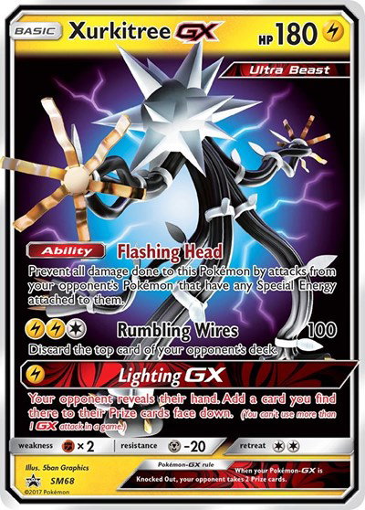 Xurkitree GX SM68 — Sun & Moon Promo