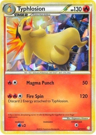 Typhlosion (Cracked Ice Holo) 