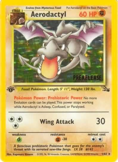 Aerodactyl (Prerelease) 