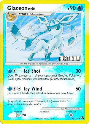 Glaceon (Platinum) 