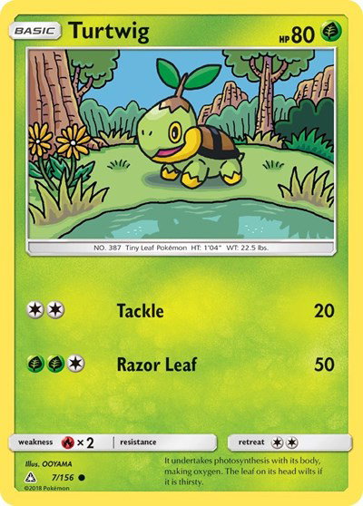 Turtwig 7/156 — Ultra Prism