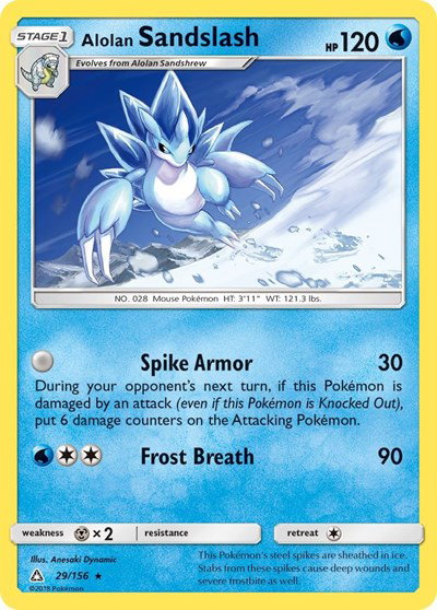 Alolan Sandslash 29/156 — Ultra Prism
