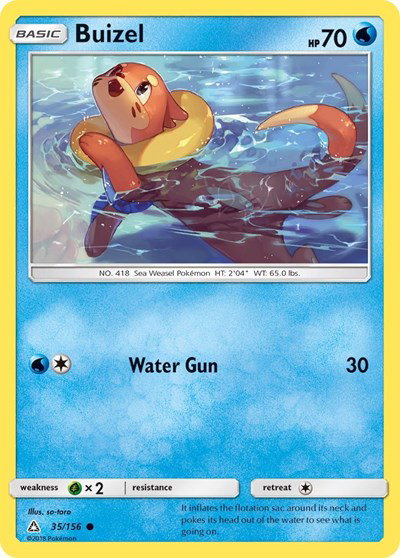 Buizel 35/156 — Ultra Prism