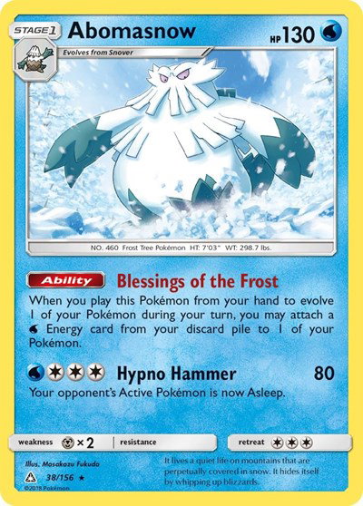 Abomasnow 38/156 — Ultra Prism
