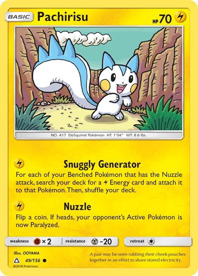Pachirisu 49/156 — Ultra Prism