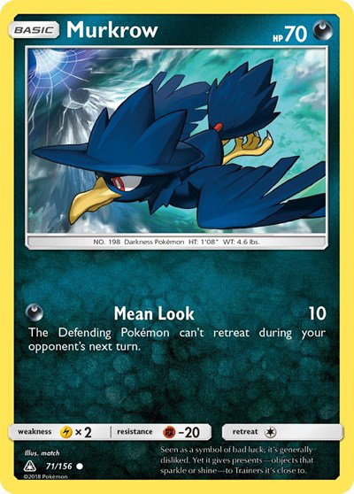 Murkrow 71/156 — Ultra Prism