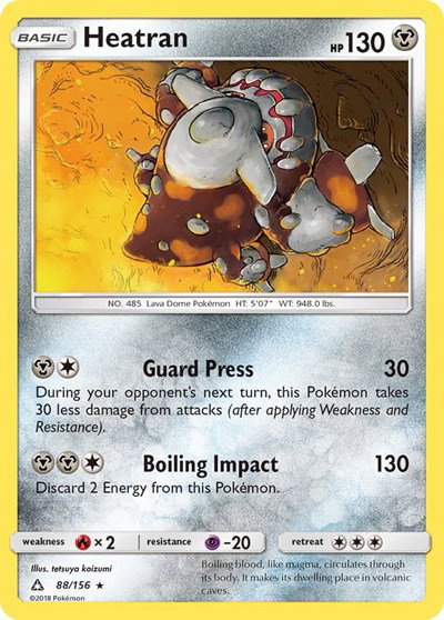 Heatran 88/156 — Ultra Prism