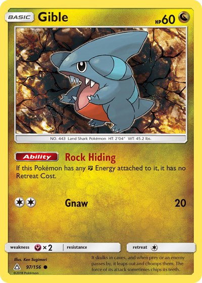 Gible (97) 97/156 — Ultra Prism