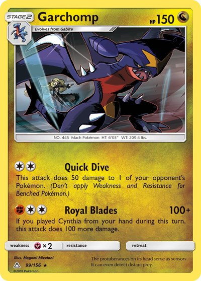 Garchomp 99/156 — Ultra Prism