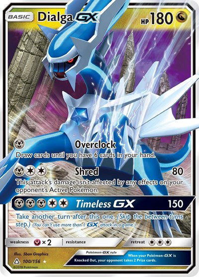 Dialga GX 100/156 — Ultra Prism