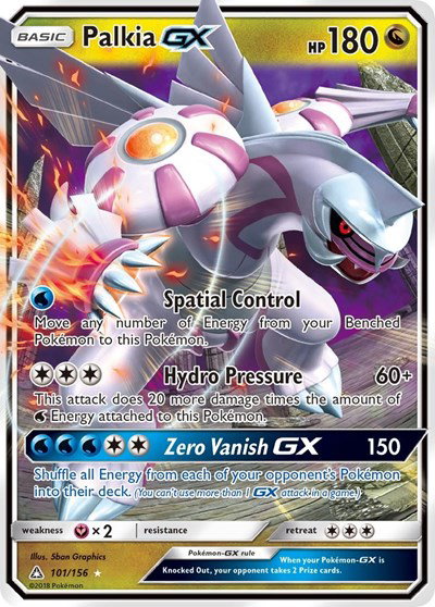 Palkia GX 101/156 — Ultra Prism