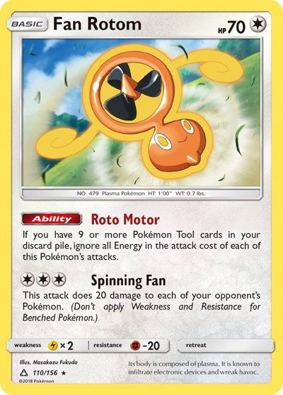 Fan Rotom 110/156 — Ultra Prism