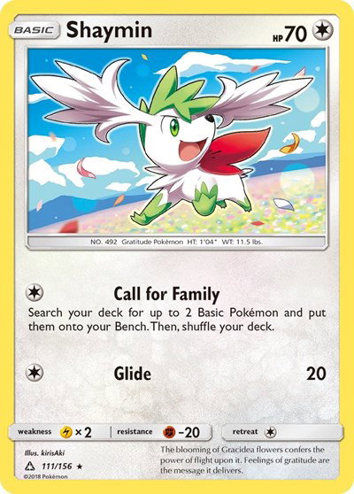 Shaymin (111) 111/156 — Ultra Prism