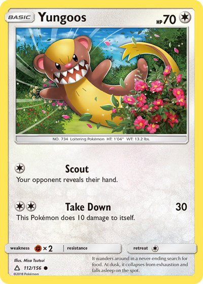 Yungoos 112/156 — Ultra Prism