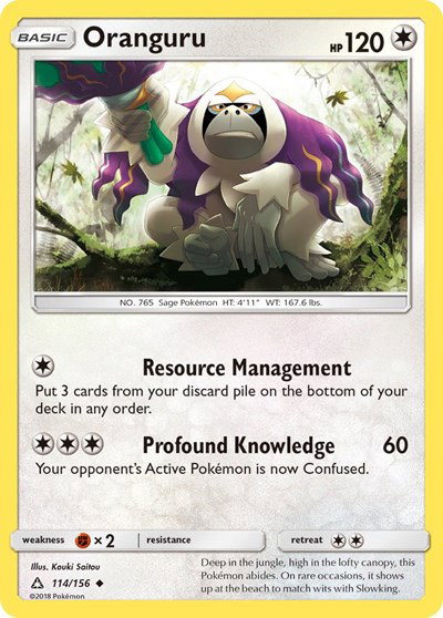 Oranguru 114/156 — Ultra Prism