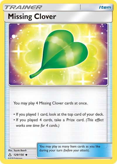 Missing Clover 129/156 — Ultra Prism