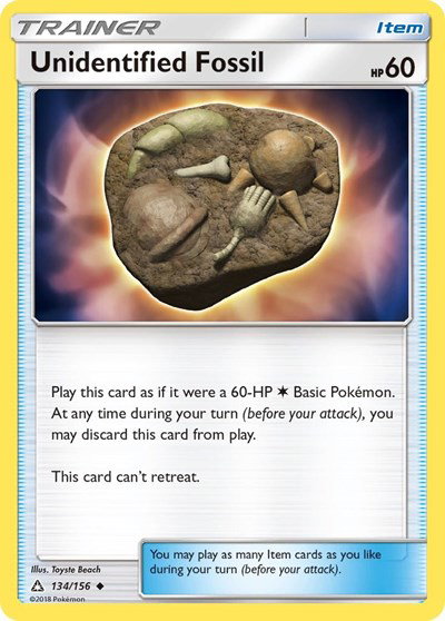 Unidentified Fossil 134/156 — Ultra Prism