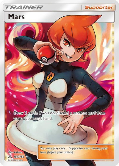 Mars (Full Art) 154/156 — Ultra Prism