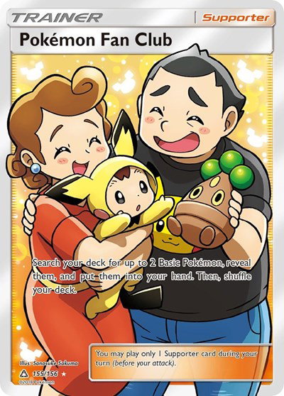 Pokemon Fan Club (Full Art) 155/156 — Ultra Prism