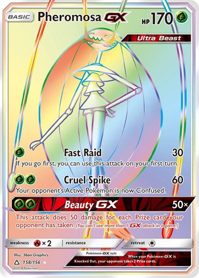 Pheromosa GX (Secret Rare) 158/156 — Ultra Prism