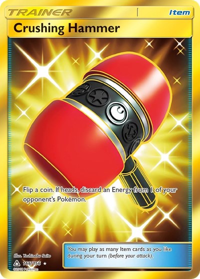 Crushing Hammer (Secret Rare) 166/156 — Ultra Prism