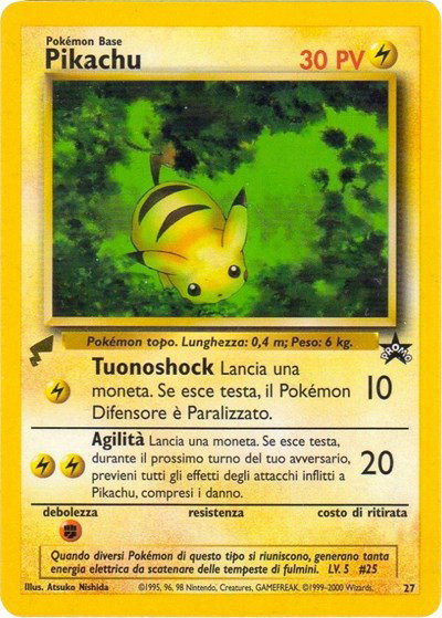 pokemon pikachu world card collection Birthday Pikachu World Collection Non Holo Promo #24 PSA 10 – TBC Games main image 0