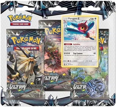 Ultra Prism 3 Pack Blister [Porygon - Ultra Prism Pokemon - Collectr Ultra Prism 3 Pack Blister [Porygon - Ultra Prism Pokemon - Collectr