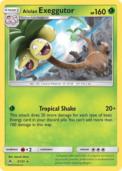 Alolan Exeggutor 2 — Forbidden Light