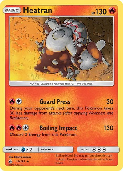 Heatran 13 — Forbidden Light