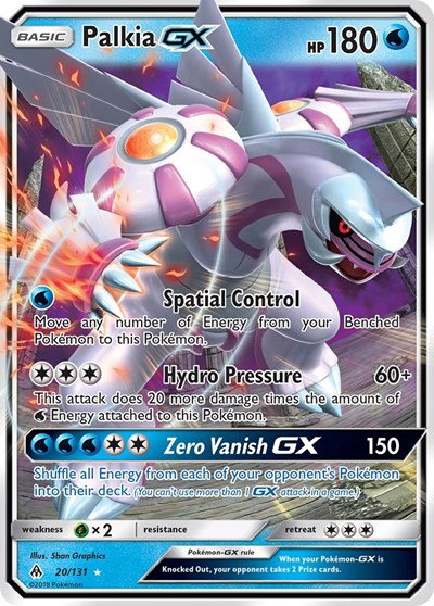 Palkia GX 20 — Forbidden Light