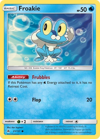 Froakie (21) 21 — Forbidden Light