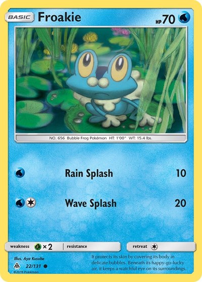 Froakie (22) 22 — Forbidden Light