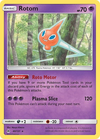 Rotom 40 — Forbidden Light